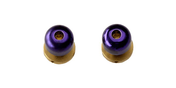Kahler Purple Locking Stud Set